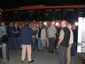 Vor dem Start musste nat�rlich gesungen werden.
