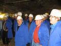 Es folgte eine F�hrung duch das Bergwerk, ...
