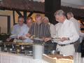 Beim Buffet war f�r jeden etwas dabei.